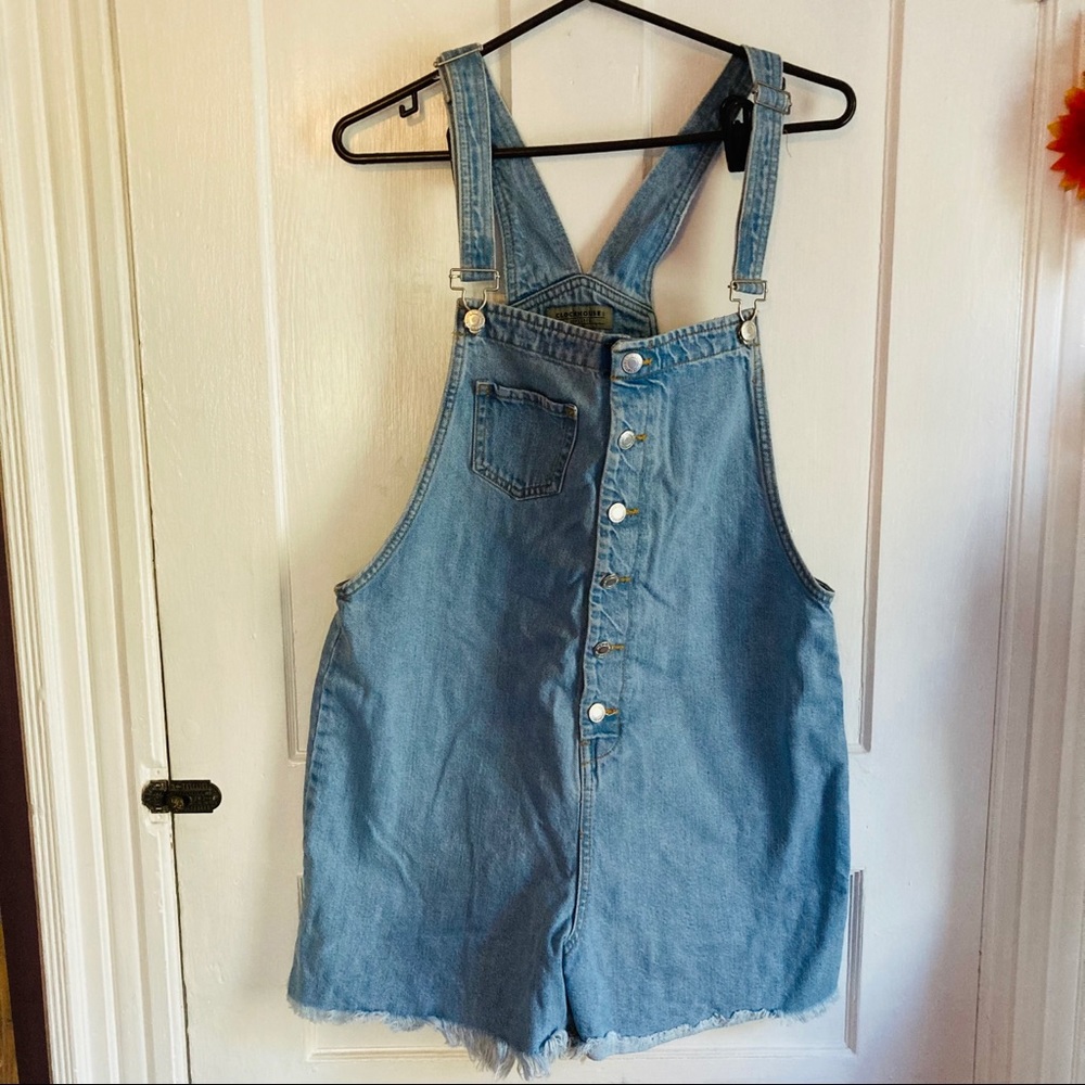 Clockhouse Dungarees Shorts Denim Overalls